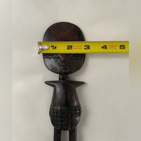 Ebony Carvings. Hand carved man and woman. - Picture 6 of 6